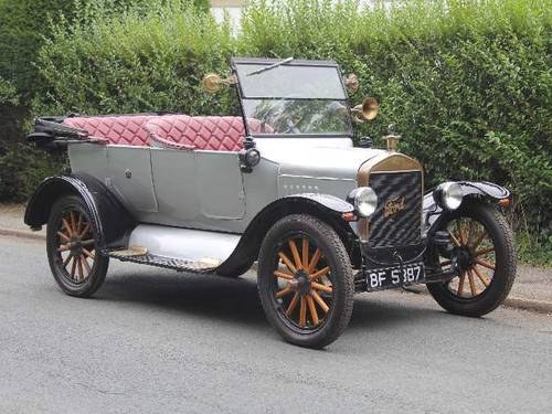 1923 Ford Model T - 1st Owned by Baron Phillipe De Rothschild VENDUTO