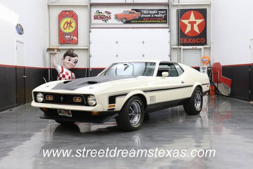 1971 71 Mach 1 Super Cobra Jet 429 4 speed Drag Package VERKAUFT