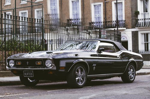 1972 convertible Mustang 302 V8 RHD In vendita