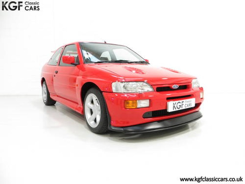 An Iconic Big Turbo Ford Escort RS Cosworth with 8434 miles