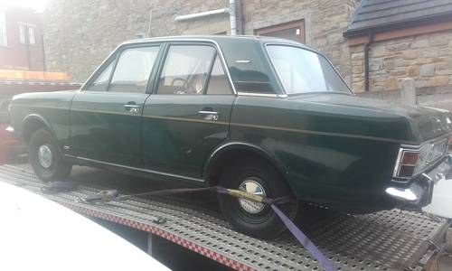 1968 Mk2 Ford Cortina 1600 Deluxe VERKAUFT