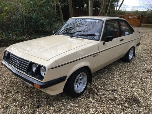 1979 (T) Ford Escort RS2000 Mk2 For Sale