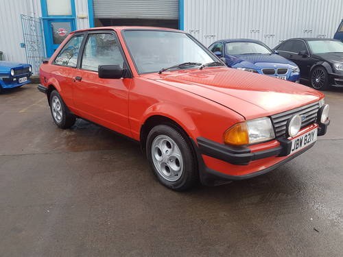 1983 Ford Escort XR3 - One Owner For Sale