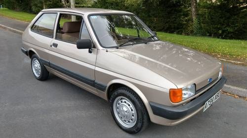 1984 Ford Fiesta MkII 1.1 12,900 miles from new, 1 owner  SOLD