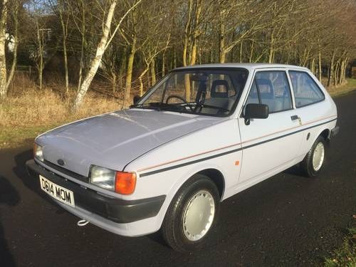 1985 Ford Fiesta MKII  3-owners 47k only VENDUTO