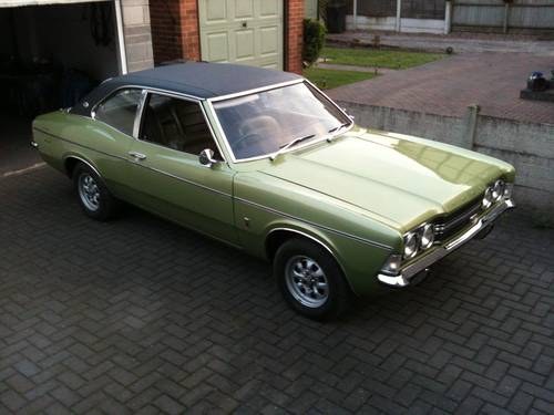 1972 FORD CORTINA MK3 2dr 1.6 GXL SOLD