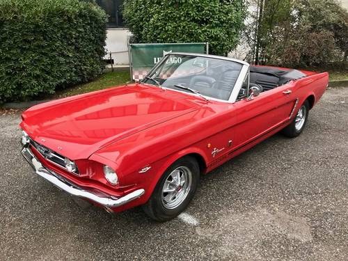 1965  Ford - Mustang 289 GT Cabriolet Automatic ASI GOLD OMOL. For Sale