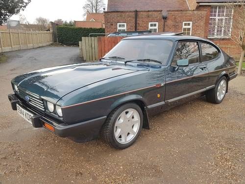 REMAINS AVAILABLE. 1987 Ford Capri 280 Brooklands For Sale by Auction