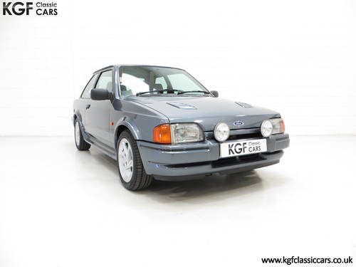 1987 A Collectors Ford Escort RS Turbo Series 2 with One Owner SOLD