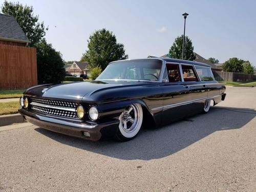 Bagged 1961 ford galaxie country sedan wagon For Sale