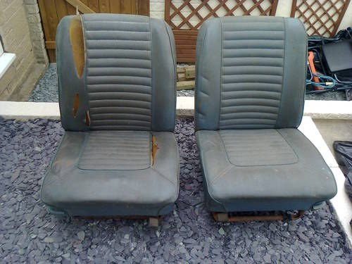 1971 Ford Escort mk1 seats from 2 door SOLD