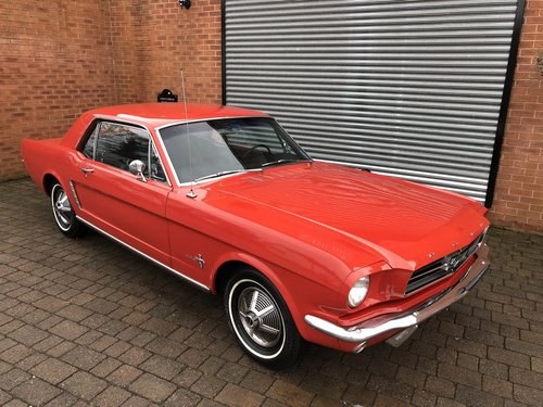 1965 1964 1/2 Ford Mustang Coupe 3-speed Auto In vendita