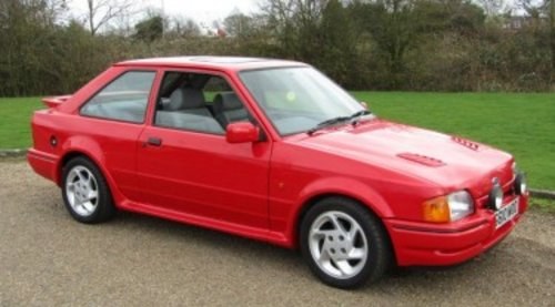 1986 Escort rs turbo wanted with low miles and history