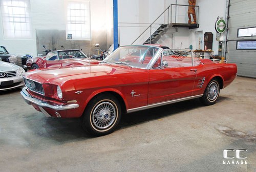 1966 Ford Mustang 289cui Convertible LHD For Sale