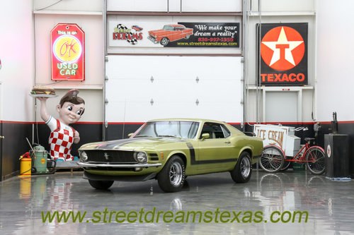 1970 Ford Boss 302 Mustang with ELITE MARTI REPOR SOLD