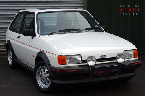 Ford Fiesta XR2, 1986, 32,000 miles, 1 owner from new, White SOLD