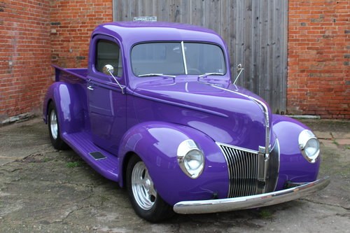 STUNNING ICONIC SHAPE 1940 FORD PICK-UP NOW IN UK For Sale