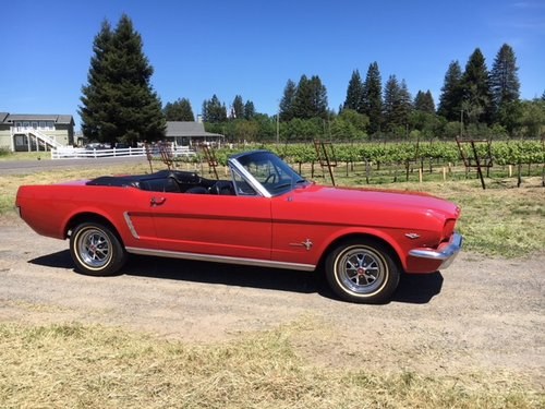 1965 Ford Mustang Convertible Pound is up Price is down For Sale