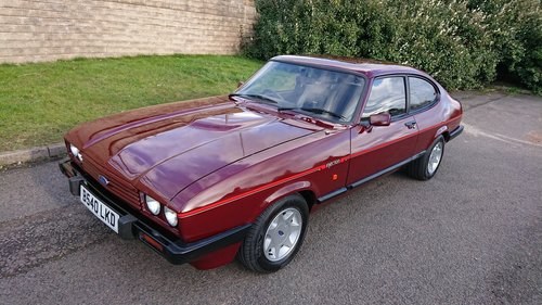 1984 Ford Capri 2.8 Injection Special £11,000 - £13,000 For Sale by Auction