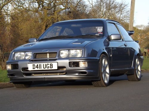 1987 Ford Sierra RS Cosworth Uprated with just 65,000 miles For Sale by Auction