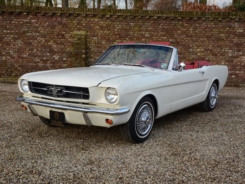 1965 Ford Mustang 289 4v V8 Convertible 1964-1/2 4 speed! For Sale