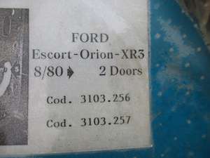 Window lift mechanism with motor for doors Ford Escort/Orion For Sale (picture 6 of 6)
