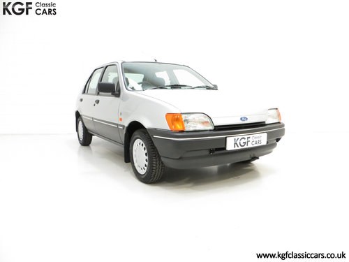 1992 A Delivery Mileage Ford Fiesta Mk3 1.4 Ghia with 137 miles! SOLD