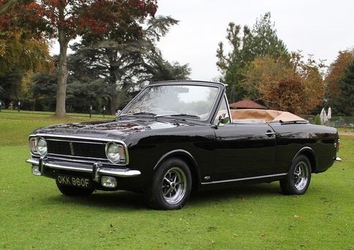 1968 Ford Cortina Lotus MK2 Crayford Convertible For Sale