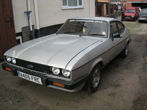 1983 Ford Capri 2.8i Just £6,000 - £8,000 For Sale by Auction