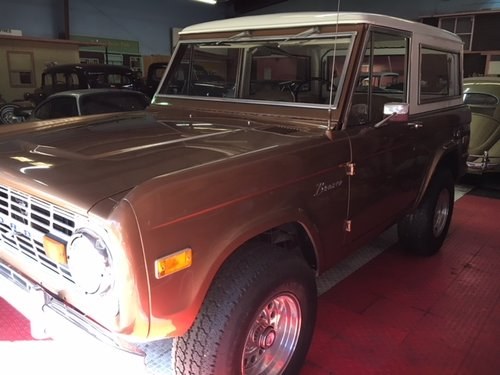 1976 Ford Bronco 4 x 4 Restored Pound is up Price is Down SOLD