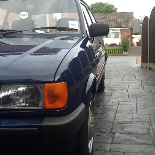 1989 Ford Fiesta mk2 13'000 miles as new For Sale