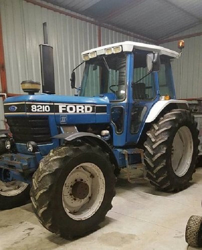 1986 Ford 8210 4 Wheel Drive Tractor For Sale