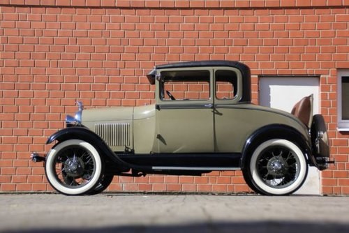 Ford Model A Coupe 1928, Rumble Seat LHD SOLD