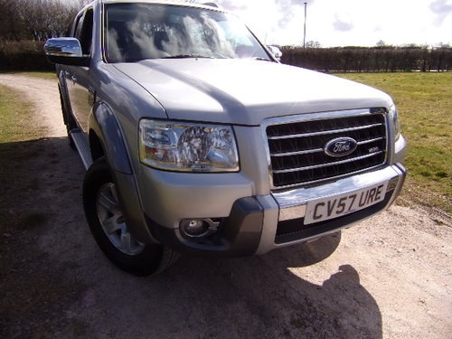 2007 Ford Ranger 3.0 TDCi Wildtrak 4x4 Double Cab (105,805m) SOLD