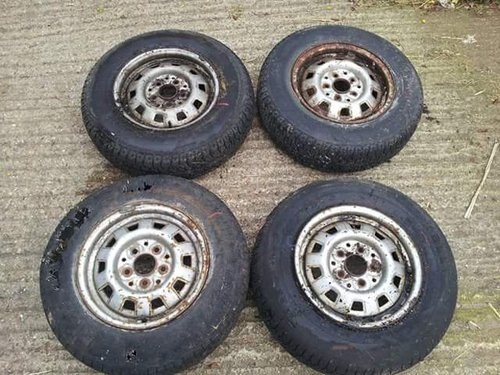 1983 Mk2 ford Granada steel wheels For Sale