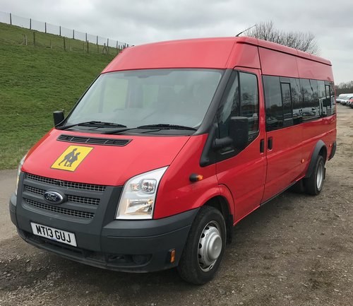 2013 Ford transit minibus one owner only 10,000 miles In vendita