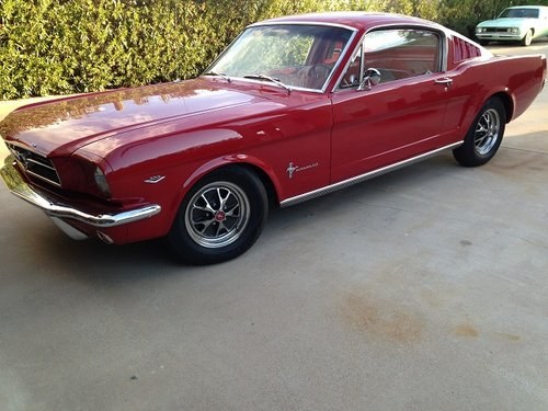 1965 Mustang Fastback For Sale