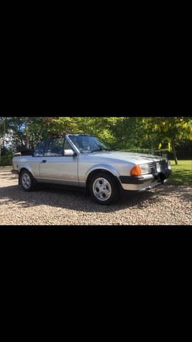 1984 Ford Escort 1.6i cabriolet/convertible For Sale