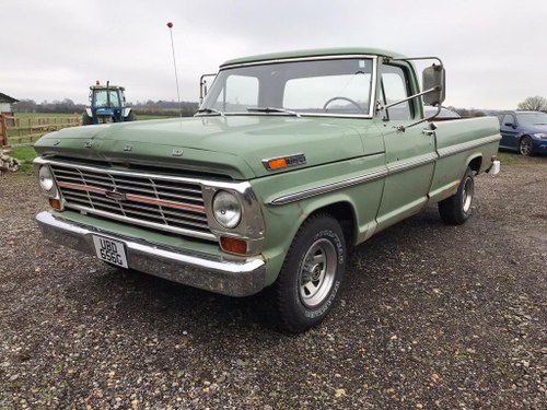 1969 Ford F100 Pick Up Truck For Sale