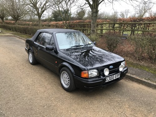 1989 Ford Escort XR3I Convertible For Sale
