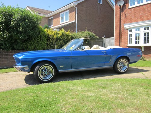 1968 Ford 289 V8 Mustang Convertible/ soft/ drop top. For Sale