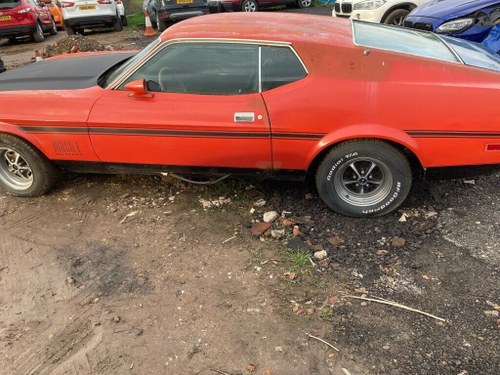 1971 Ford Mustang Mach 1 351 Cleveland Light Project For Sale