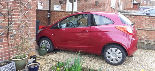 2010 LHD Ford KA Titanium in Red For Sale