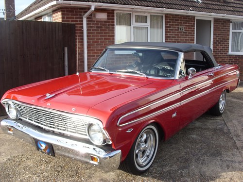 1964 Falcon convertible ,DRASTIC PRICE REDUCTION BY £5K For Sale