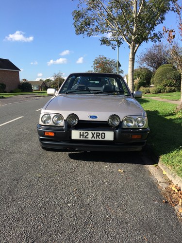 1990 Limited Edition Ford Escort MK4 XR3i Cabriolet For Sale