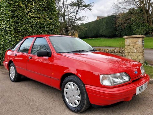 1993 Ford Sierra 1.8 LXi 2,780 miles at ACA 1st and 2nd May For Sale by Auction