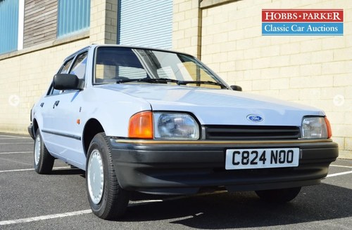 1986 Ford Orion Ghia - 75,043 Miles - Auction 28/29th For Sale