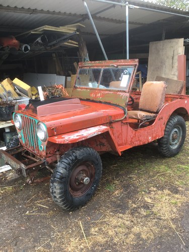 1942 Ford GPW restoration project For Sale