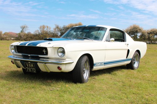 1966 Ford Mustang Fastback GT350 Recreation 289ci V8 Manual SOLD