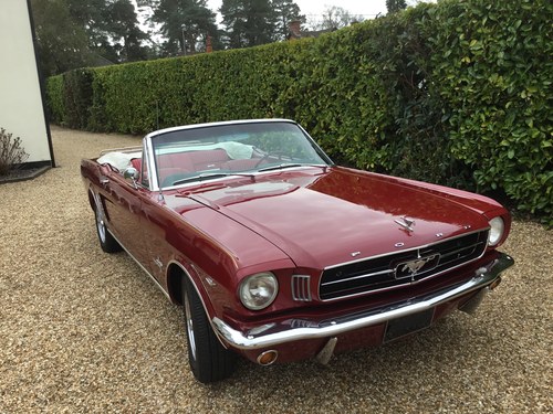 1965 Ford Mustang Convertible SOLD